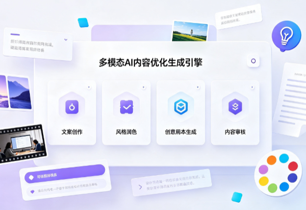 椒江区AI智能内容优化创新 多模态生成技术丰富数字内容创作生态