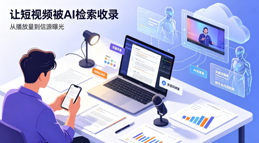 椒江区短视频创作者新必修课：吃透 GEO 优化，让抖音内容被豆包、DeepSeek、元宝智能体收录
